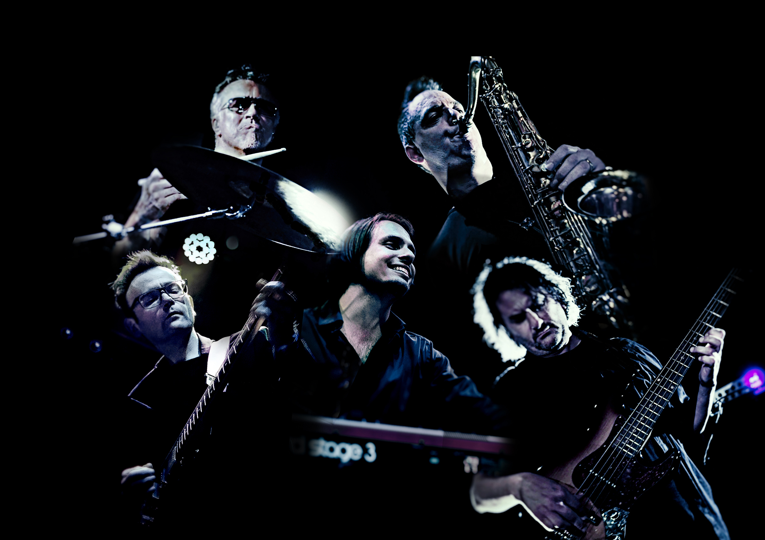 Sticky Wicked jazzfusion funk band op het Zierikzee Jazz Festival 2025